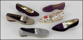 COLLECTION OF SIX PAIRS OF SHO