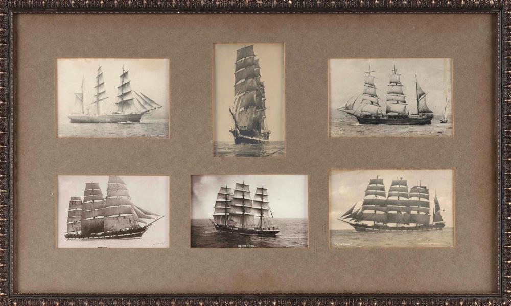 COLLECTION OF SIX PHOTOGRAPHS OF