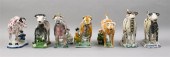 COLLECTION OF SIX 'SPATTERWARE