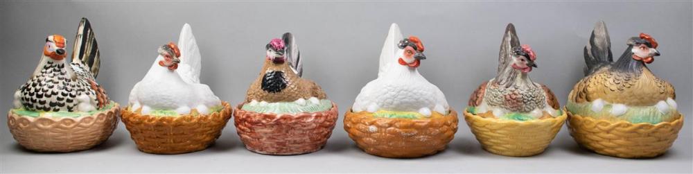 COLLECTION OF SIX STAFFORDSHIRE