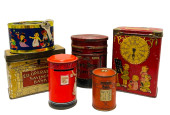 COLLECTION OF SIX TIN TOY STIL