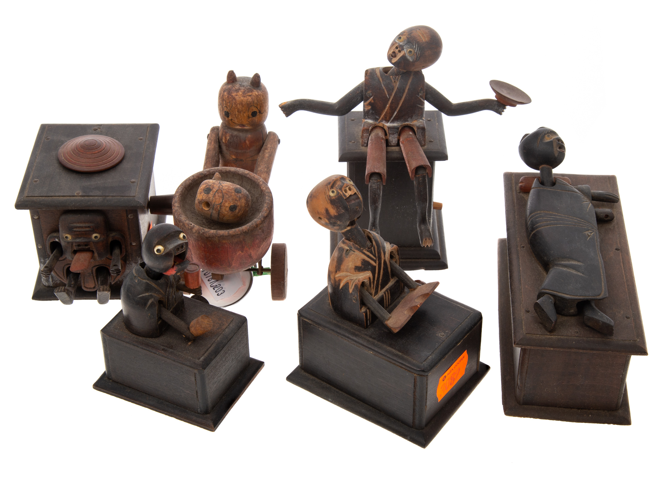 COLLECTION OF SIX WHIMSICAL
