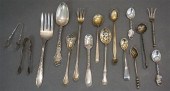 COLLECTION OF SIXTEEN STERLING