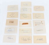 COLLECTION OF SIXTEEN VINTAGE