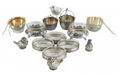 COLLECTION OF SMALL SILVER AND