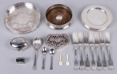 COLLECTION OF SMALL SILVERPLAT