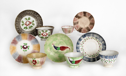Collection of spatter cups and