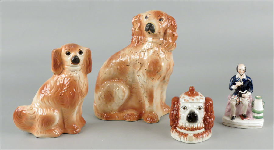 COLLECTION OF STAFFORDSHIRE. 19th
