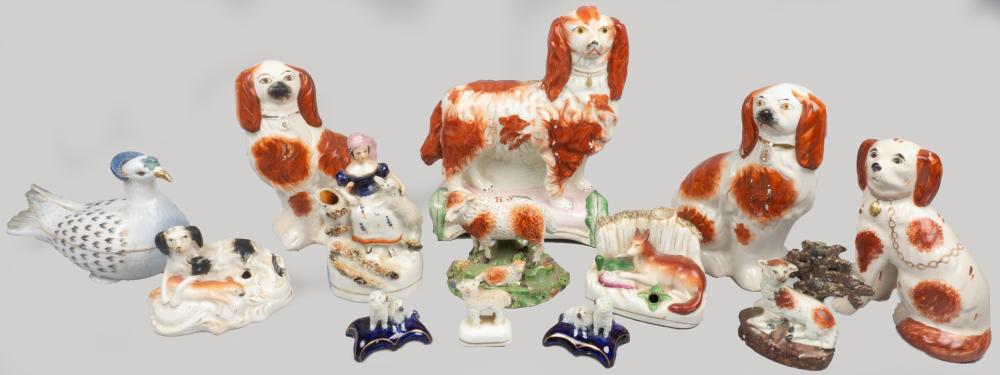 COLLECTION OF STAFFORDSHIRE