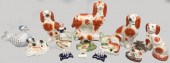 COLLECTION OF STAFFORDSHIRE SP