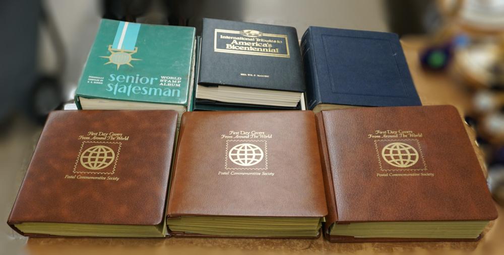 COLLECTION OF STAMPS AND FIRST