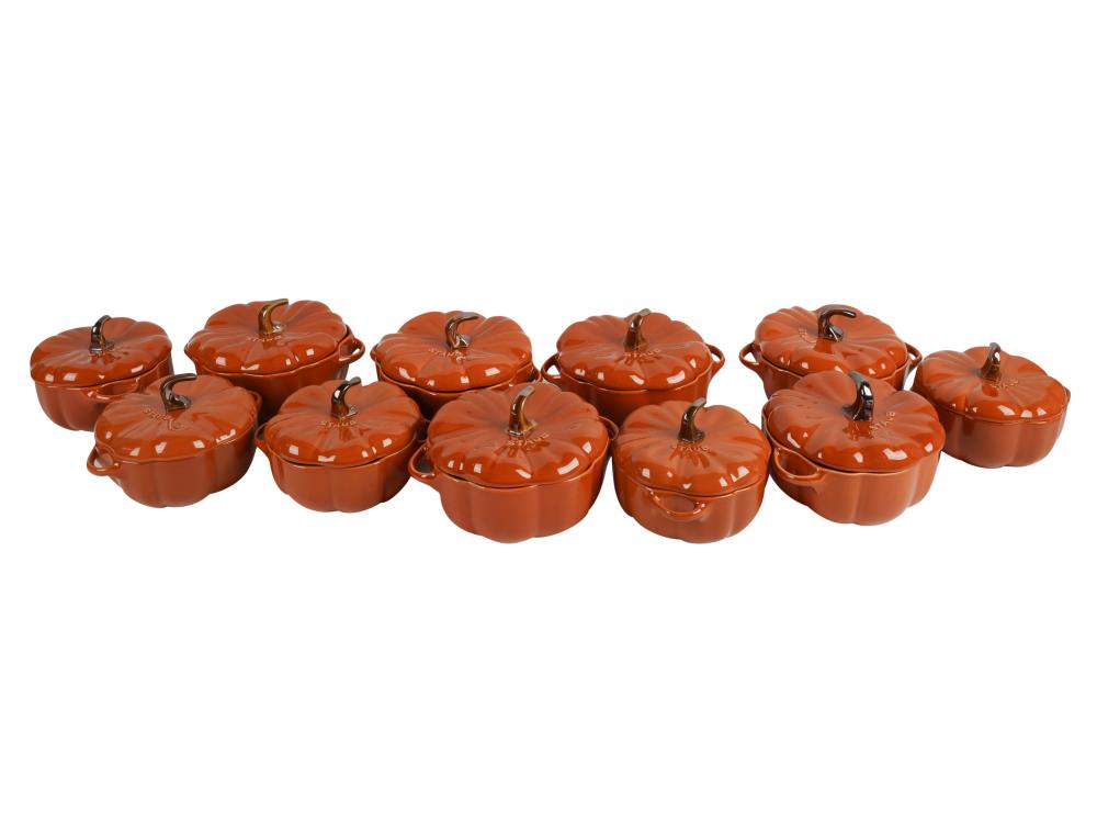 COLLECTION OF STAUB STONEWARE