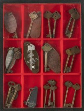COLLECTION OF STEAMER LINE KEY