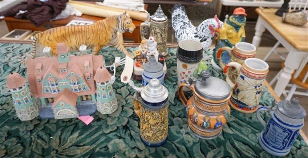 COLLECTION OF STEINS AND