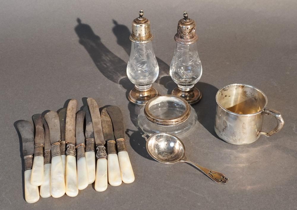 COLLECTION OF STERLING AND STERLING