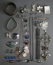 COLLECTION OF STERLING, LESSER