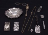 COLLECTION OF STERLING OBJECTS