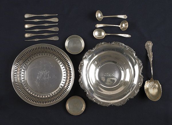 Collection of sterling silver