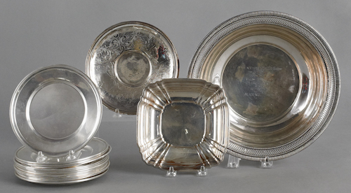 Collection of sterling silver