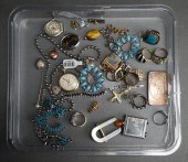 COLLECTION OF STERLING SILVER