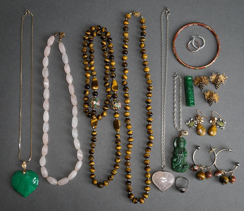 COLLECTION OF STERLING SILVER AND