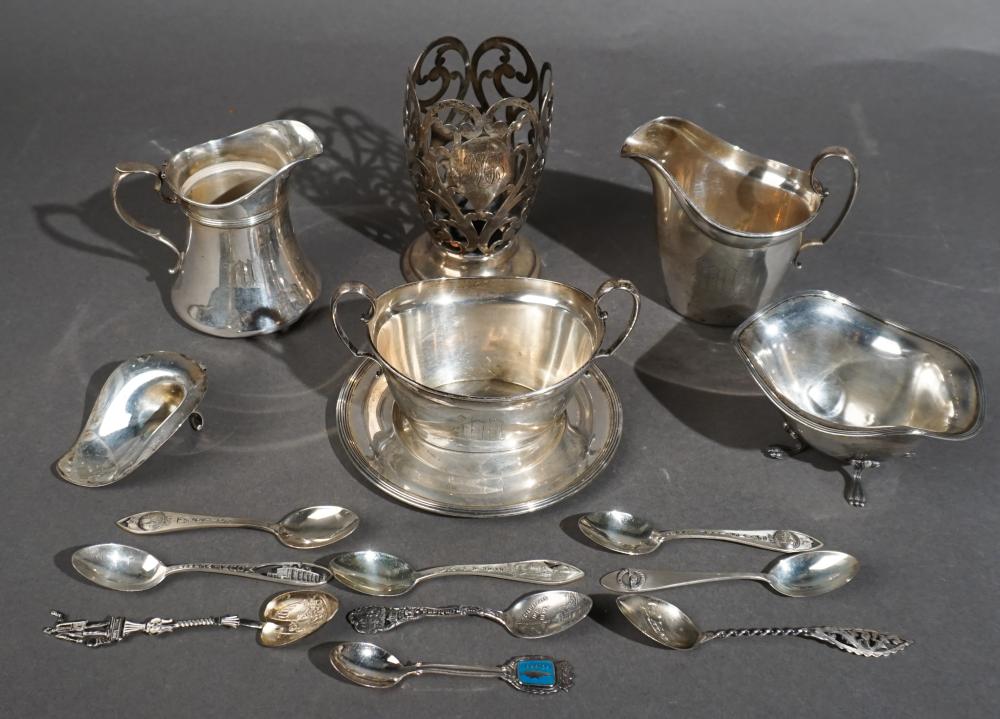 COLLECTION OF STERLING SILVER