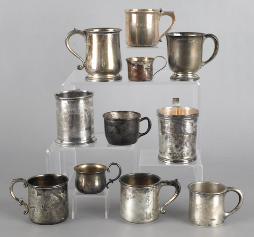 Collection of sterling silver
