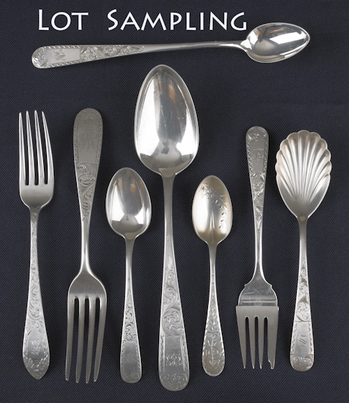 Collection of sterling silver