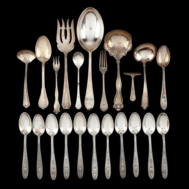 COLLECTION OF STERLING SILVER