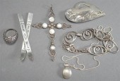 COLLECTION OF STERLING SILVER