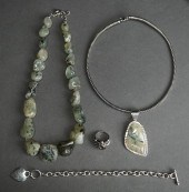 COLLECTION OF STERLING SILVER