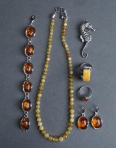 COLLECTION OF STERLING SILVER