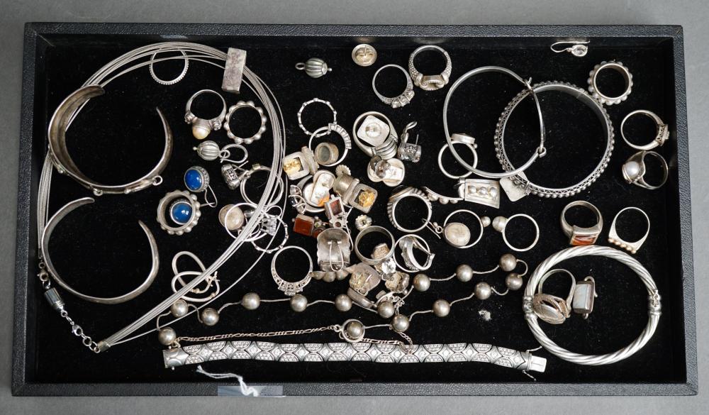 COLLECTION OF STERLING SILVER