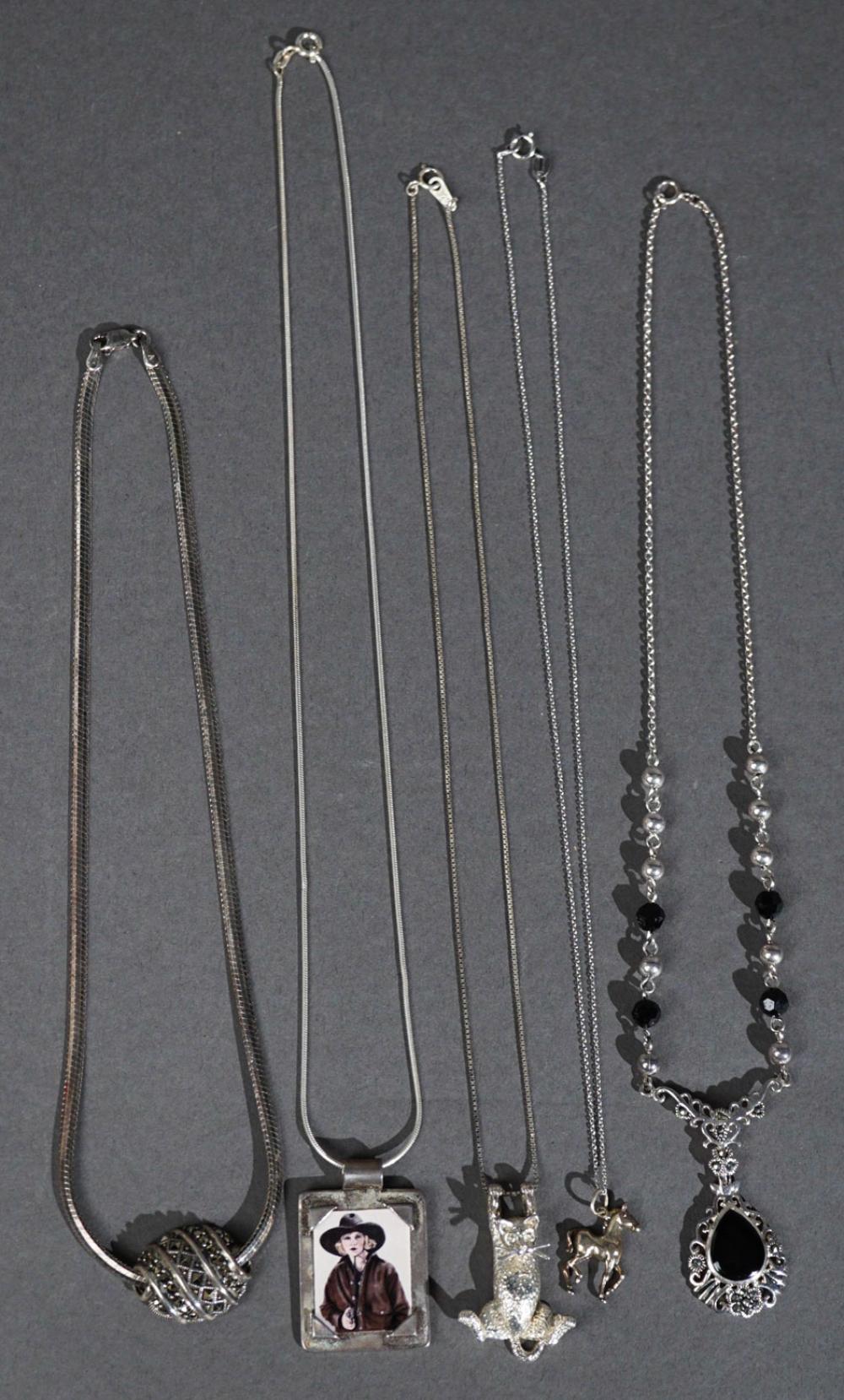 COLLECTION OF STERLING SILVER