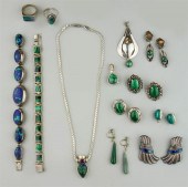 COLLECTION OF STERLING SILVER,