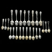 COLLECTION OF STERLING SILVER