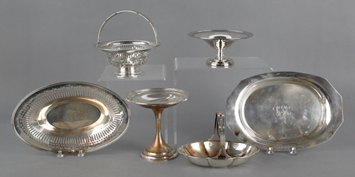 Collection of sterling silver
