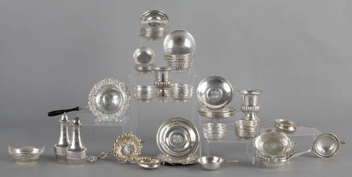 Collection of sterling silver