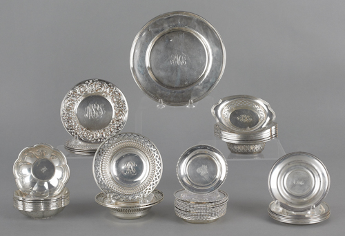 Collection of sterling silver