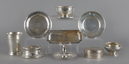 Collection of sterling silver