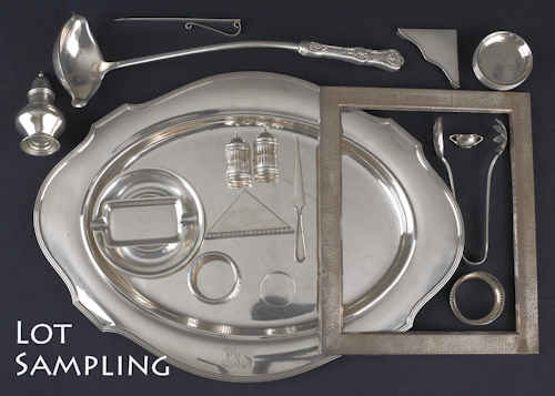 Collection of sterling silver