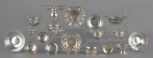 Collection of sterling silver