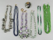 COLLECTION OF STONE AND BEAD N