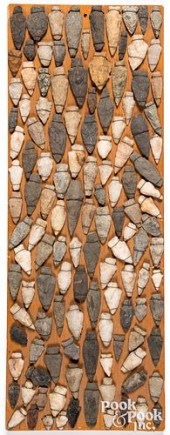 COLLECTION OF STONE PROJECTILE