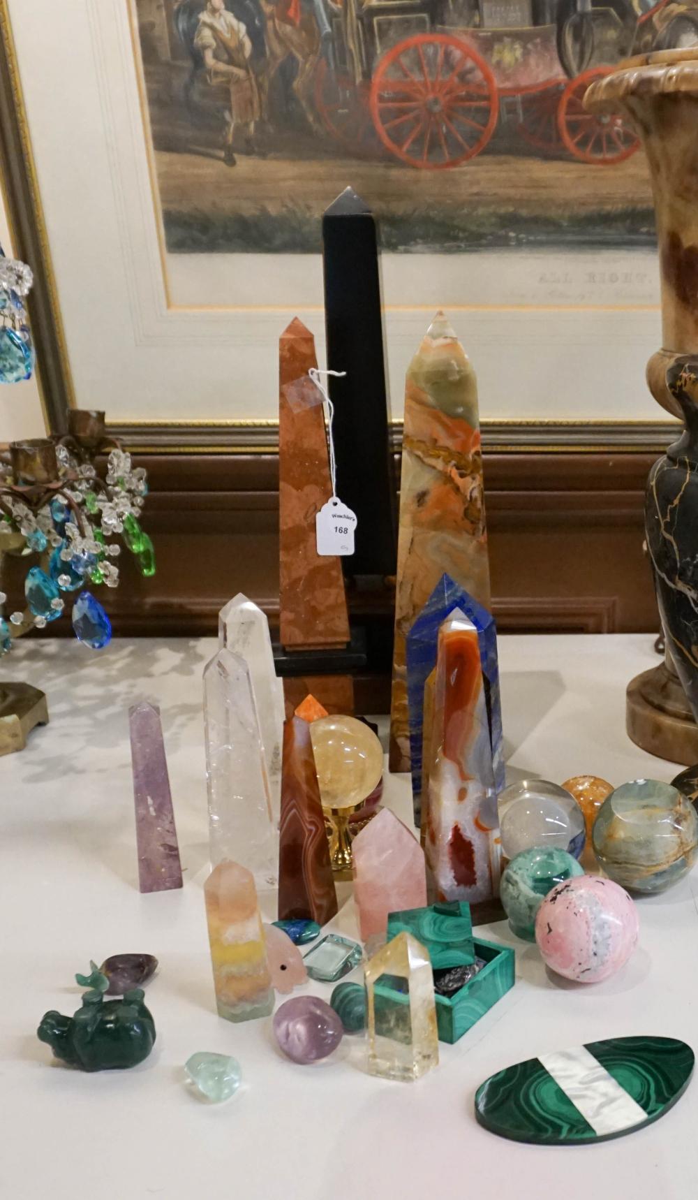 COLLECTION OF STONE TABLE
