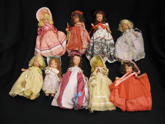 Collection of Storybook Dolls.