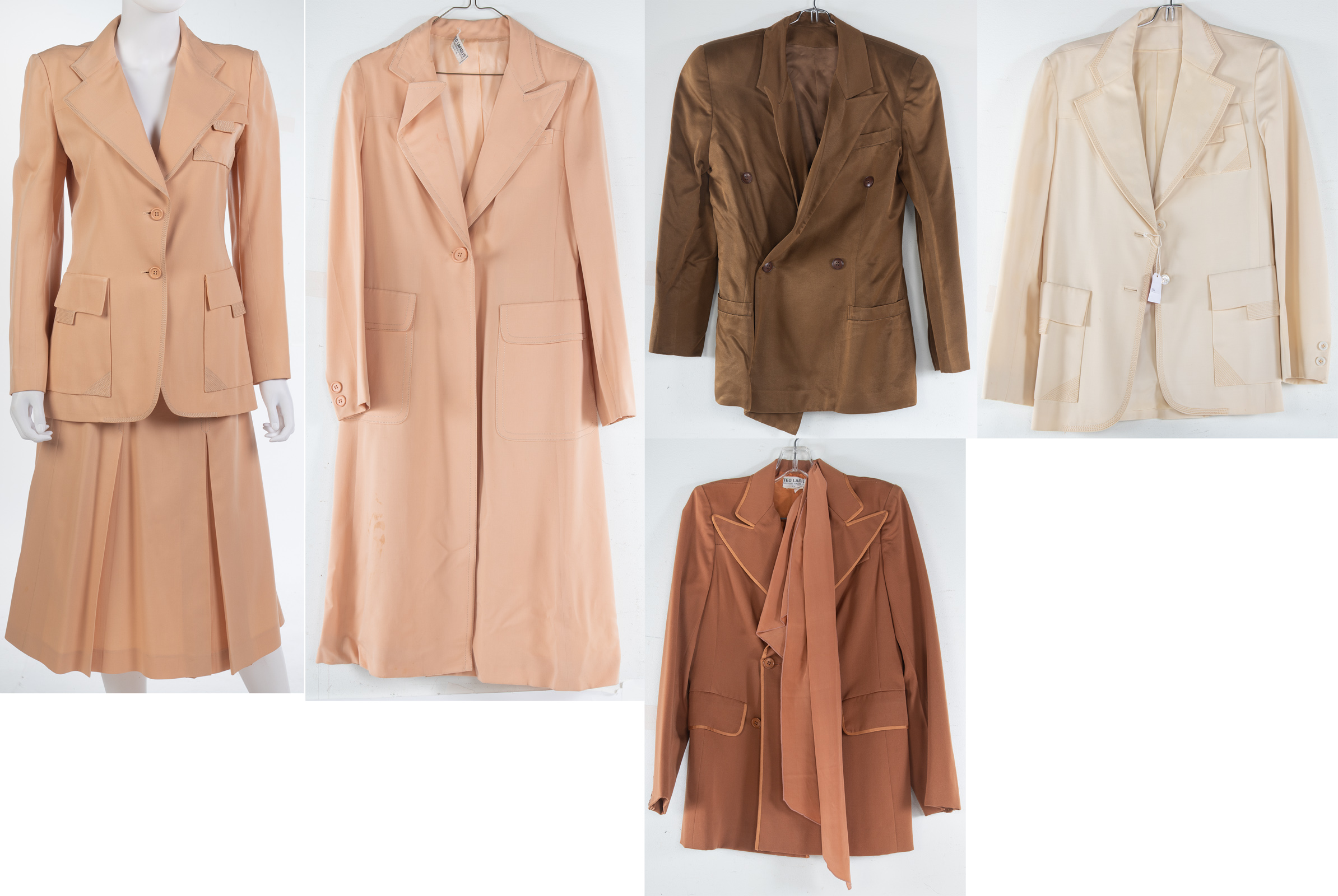 COLLECTION OF TED LAPIDUS JACKETS