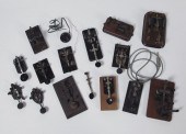 COLLECTION OF TELEGRAPH KEYS: