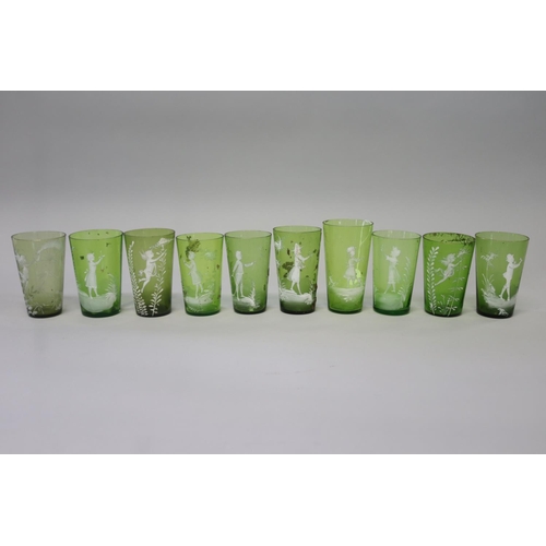 Collection of ten antique Mary