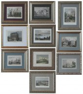 COLLECTION OF TEN ARCHITECTURA